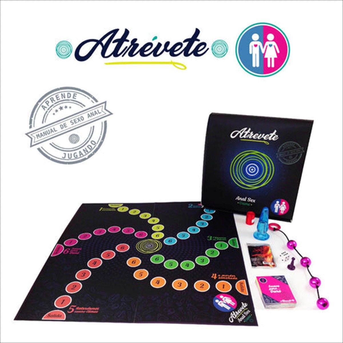 Atrévete anal heterosexual, juego de mesa
