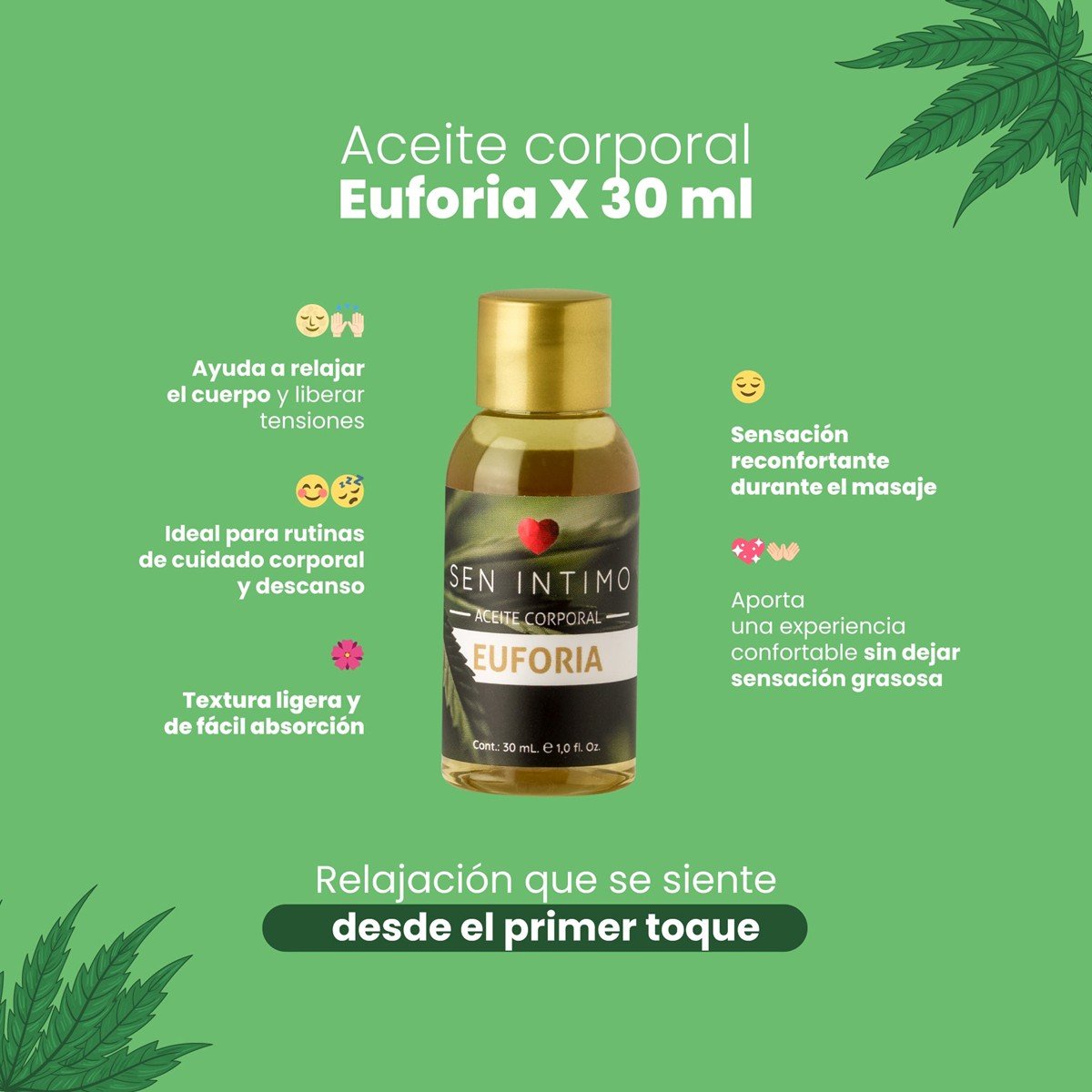 Aceite Euforia Sen Intimo x30 ml