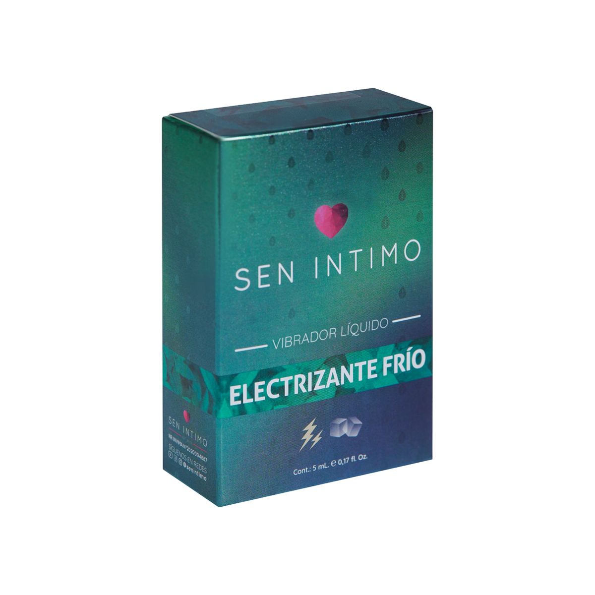 Vibrador líquido Electrizante FRIO x5ml