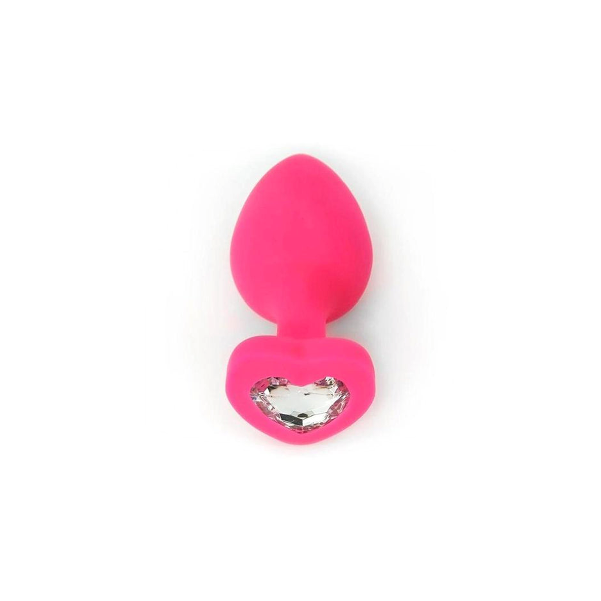 Plug En Silicona Joya Corazón Talla S