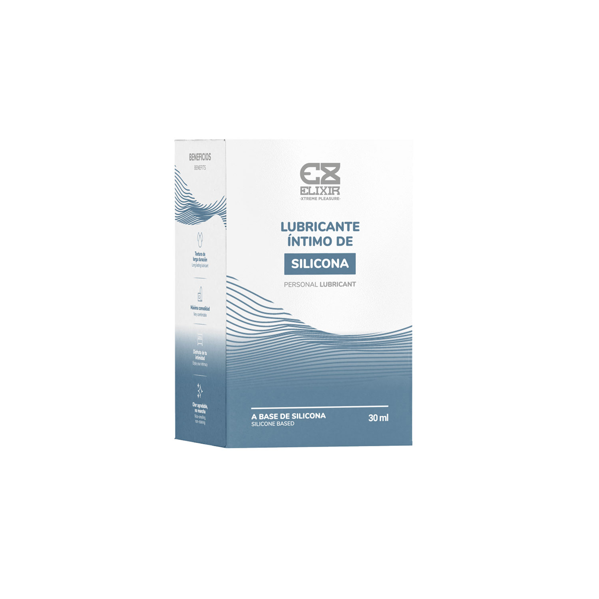 Lubricante silicona x30ml By Elixir