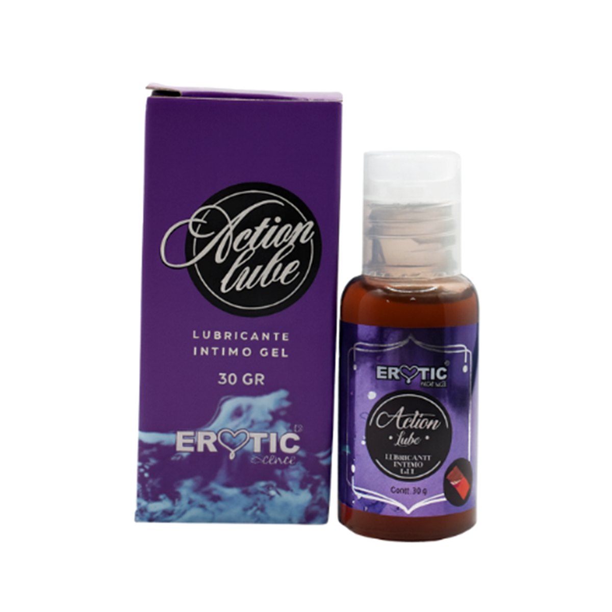 Lubricante Action Lube Gel Frio x30ml
