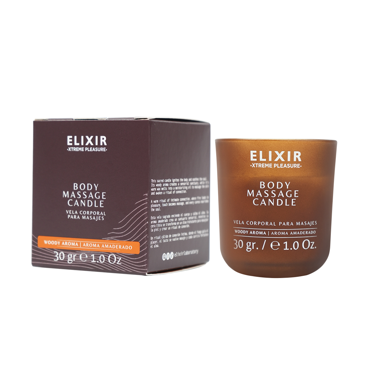 Vela para masajes By Elixir