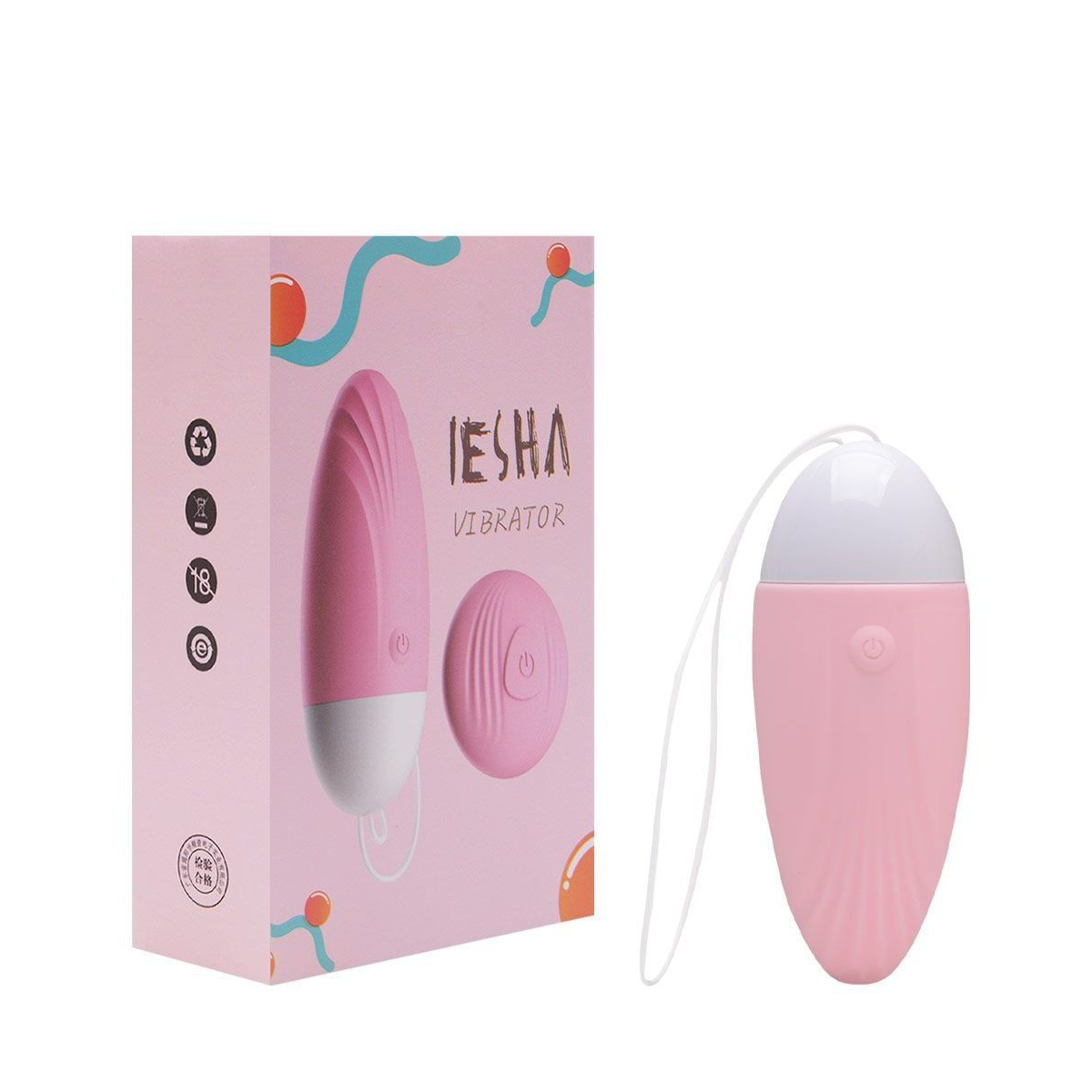 Huevo Vibrador Recargable Iesha